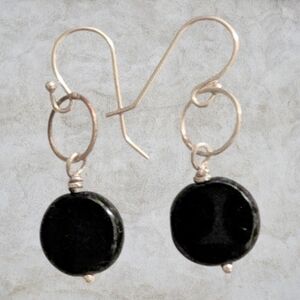 NWT handmade Czech glass on sterling silver